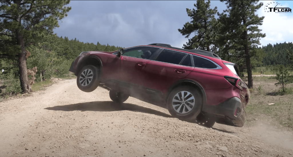 2020 Subaru Outback Tombstone Bump