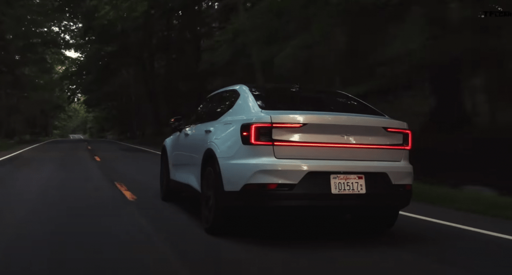 Polestar 2 dash