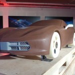 2014 chevy corvette c7 stingray reveal clay model