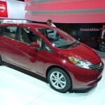 2013 detroit auto show naias nissan versa note