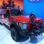 2013 detroit auto show naias ford super duty fire truck