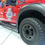 2013 detroit auto show naias ford super duty fire truck