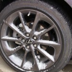 lexus ct 200h hybrid f sport wheel snow