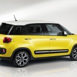 fiat 500l 2014 awd trekking rear