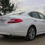 2013 infiniti m35h hybrid rear tail
