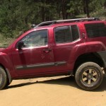 2013 nissan xterra pro-4x profile articulation