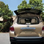 toyota highlander rear glass hatch