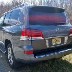 2014 Lexus LX 570 Rear Quarter