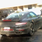 2016, porsche, 911, hybrid, turbo, rear