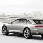 audi prologue allroad driving exhaust