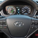 2016 Hyundai Sonata Hybrid steering wheel controls