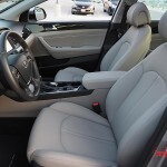 2016 Hyundai Sonata Hybrid front seats