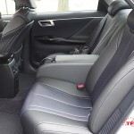 2016 Toyota Mirai rear seats