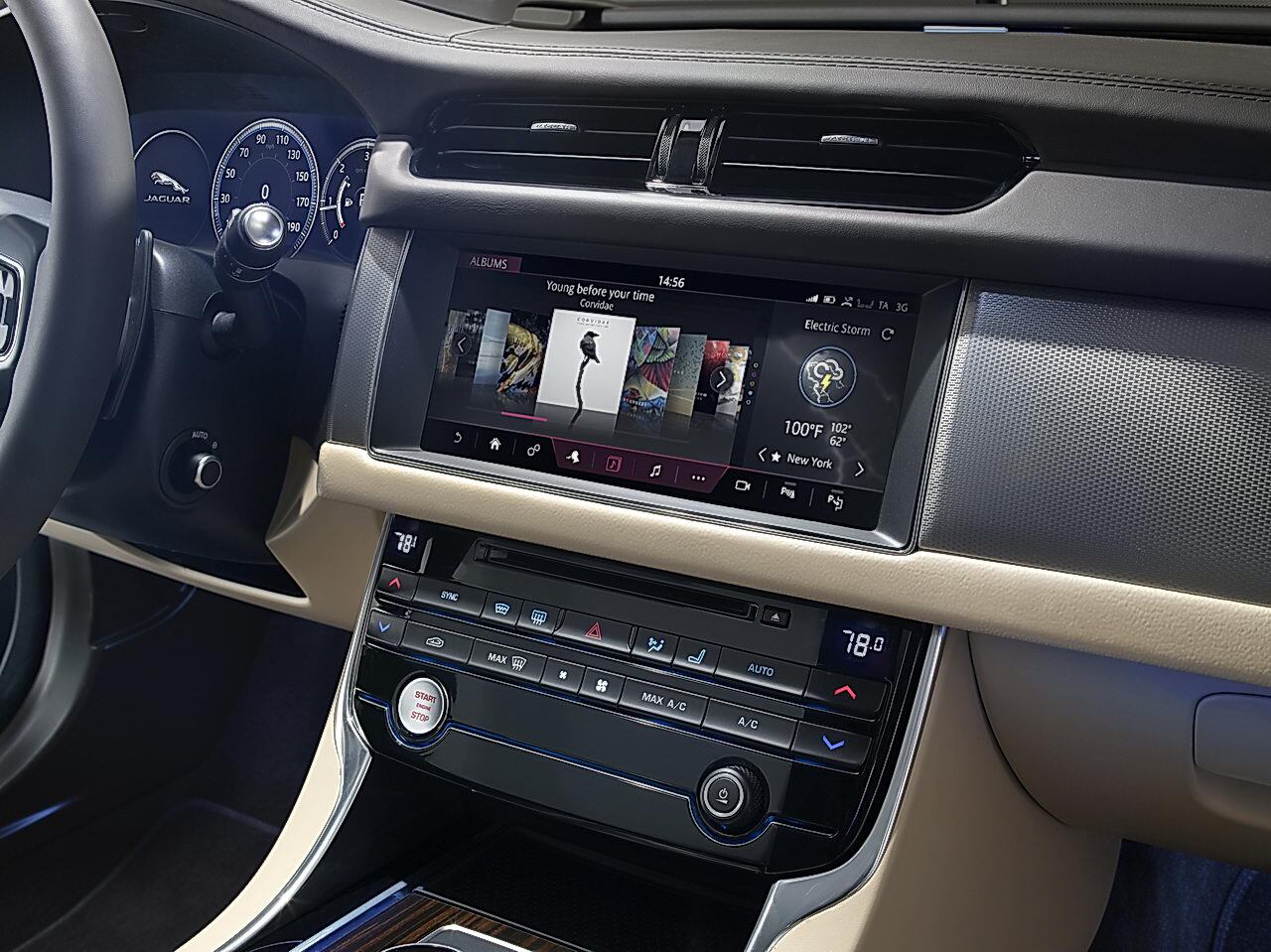 2016 Jaguar XF Portfolio interior