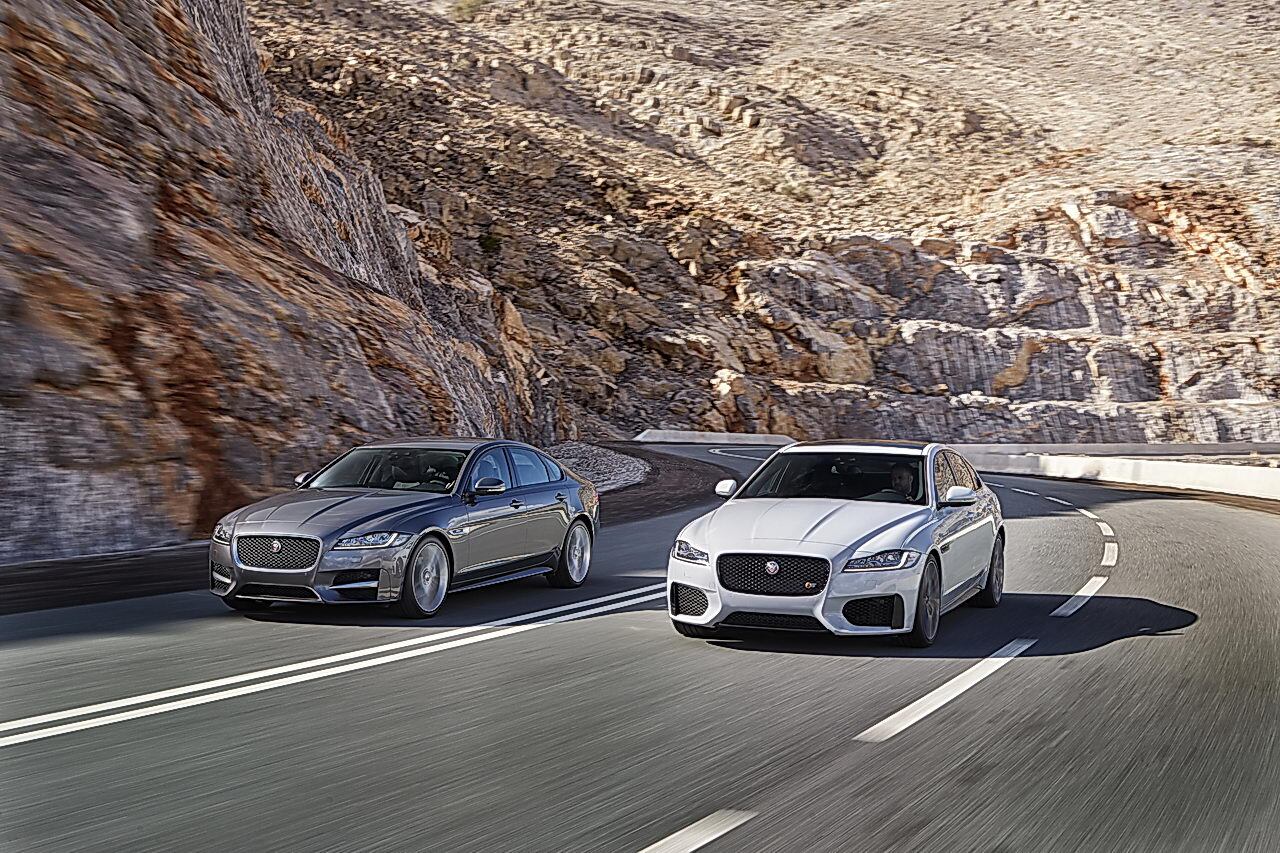 2016 Jaguar XF R Sport and XF S