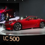 Lexus LC 500 at 2016 NAIAS in Detroit