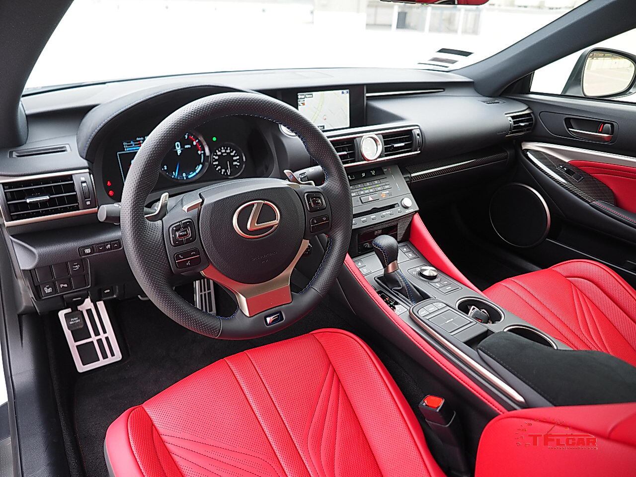 2016 Lexus RC F interior