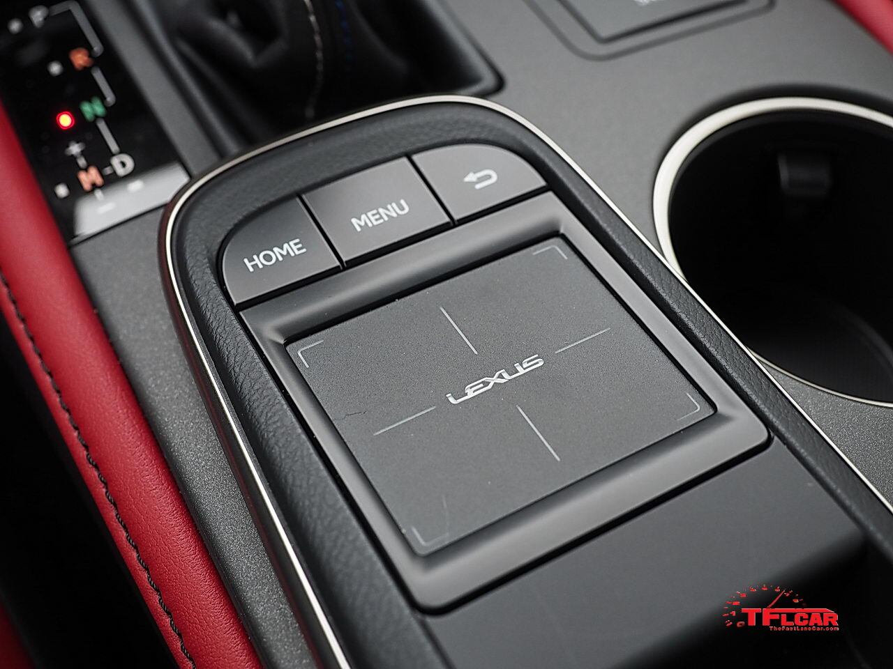 2016 Lexus RC F haptic track pad