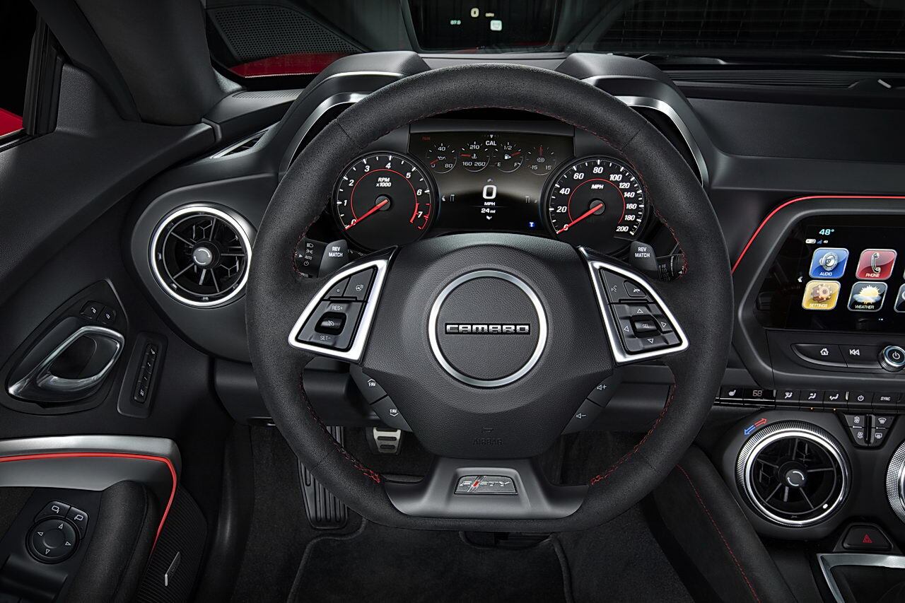 2017 chevrolet camaro zl1 interior
