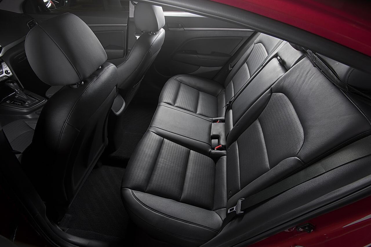 2017 Hyundai Elantra back seats
