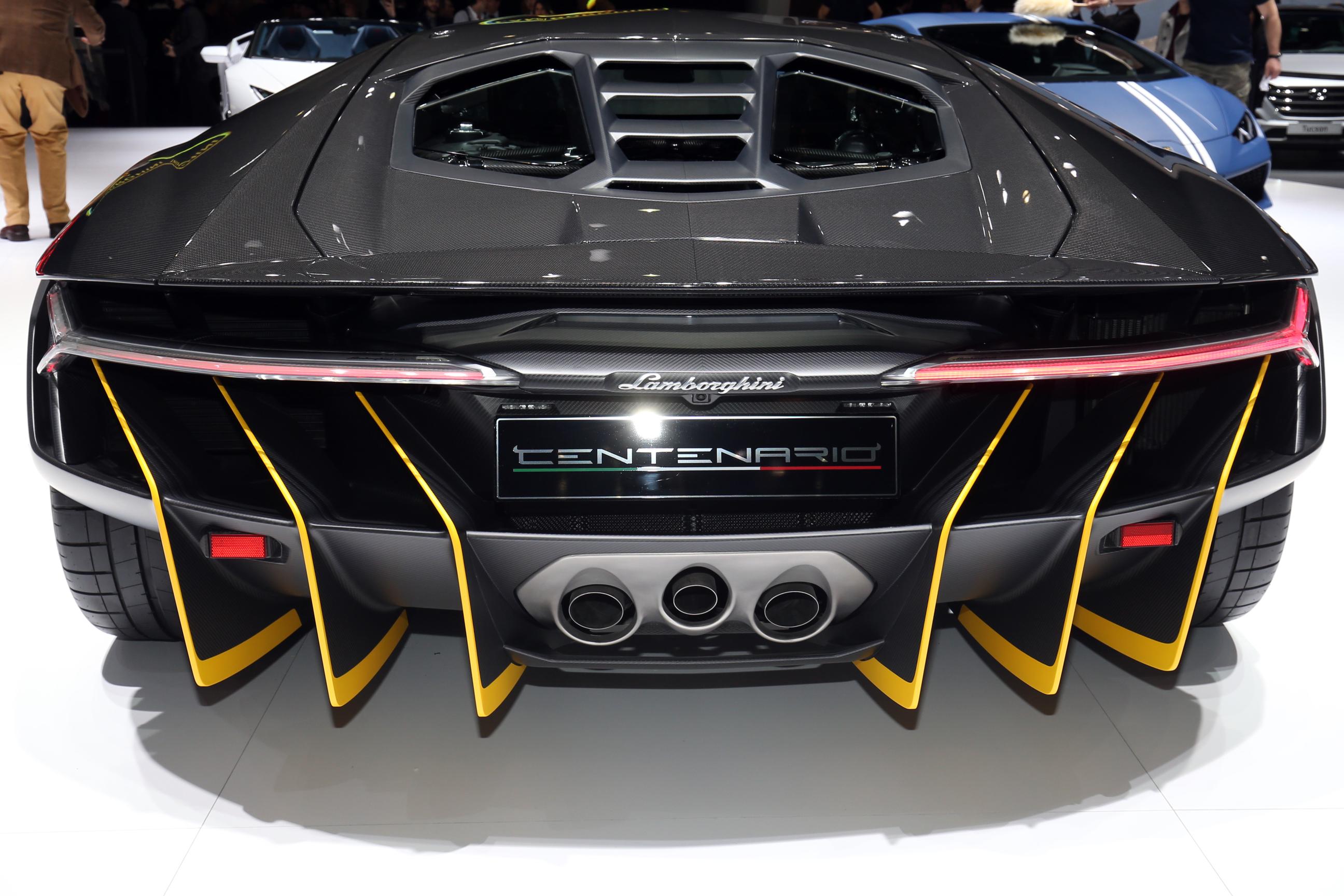 Lamborghini Centenatio Rear