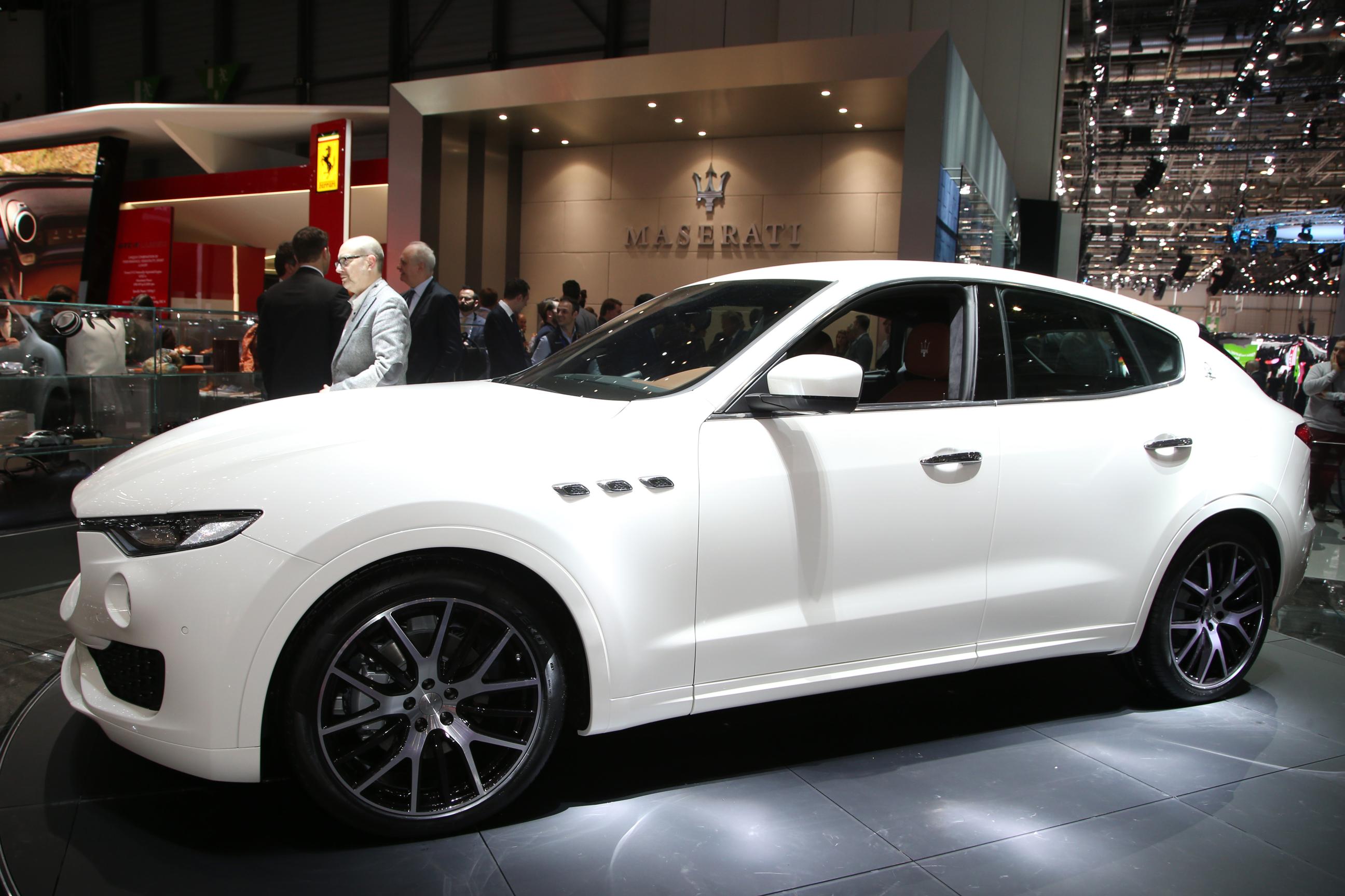 Maserati Levante Side Angle