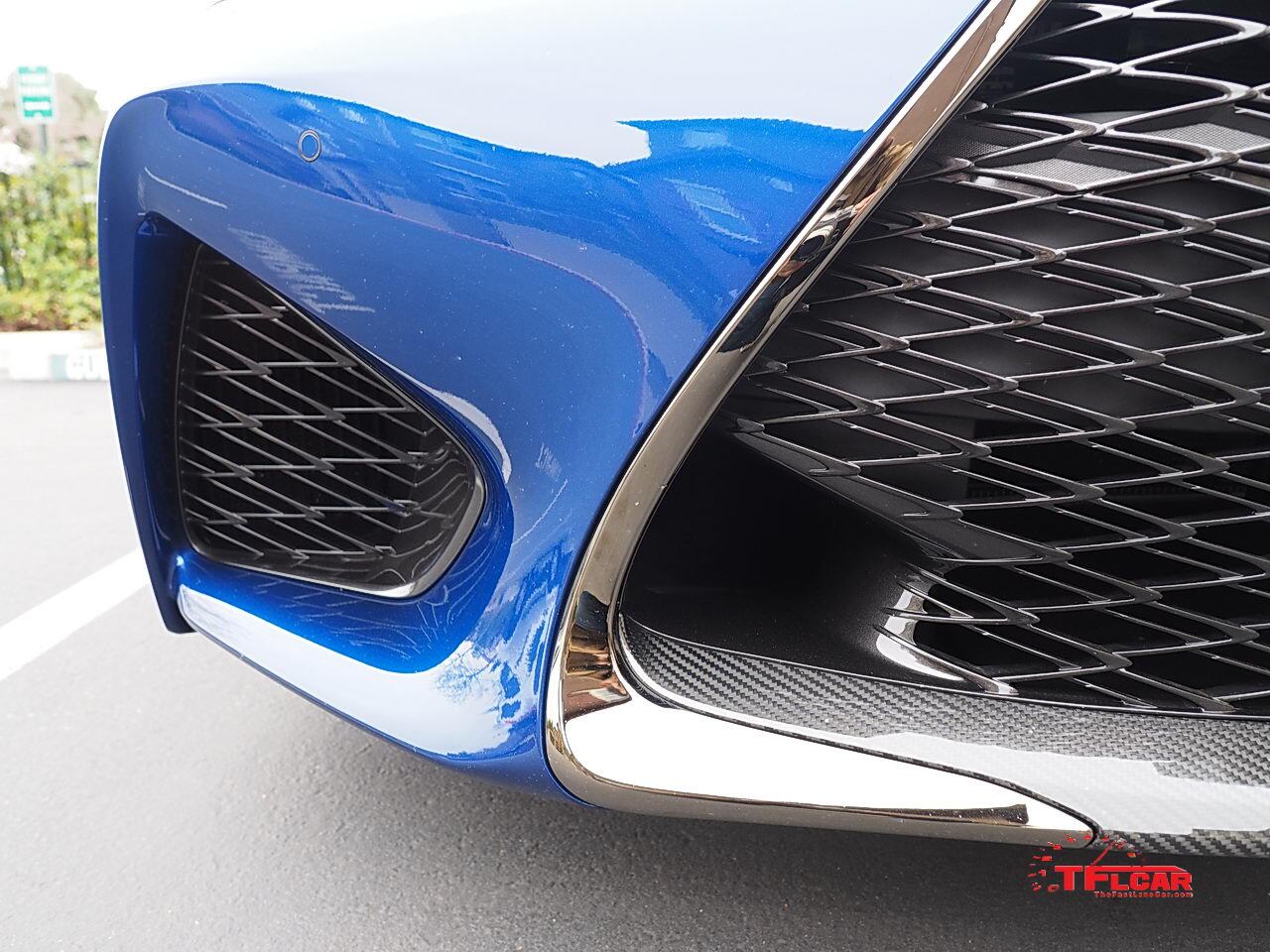 2016 Lexus GS F carbon fiber front splitter