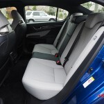2016 Lexus GS F back seat