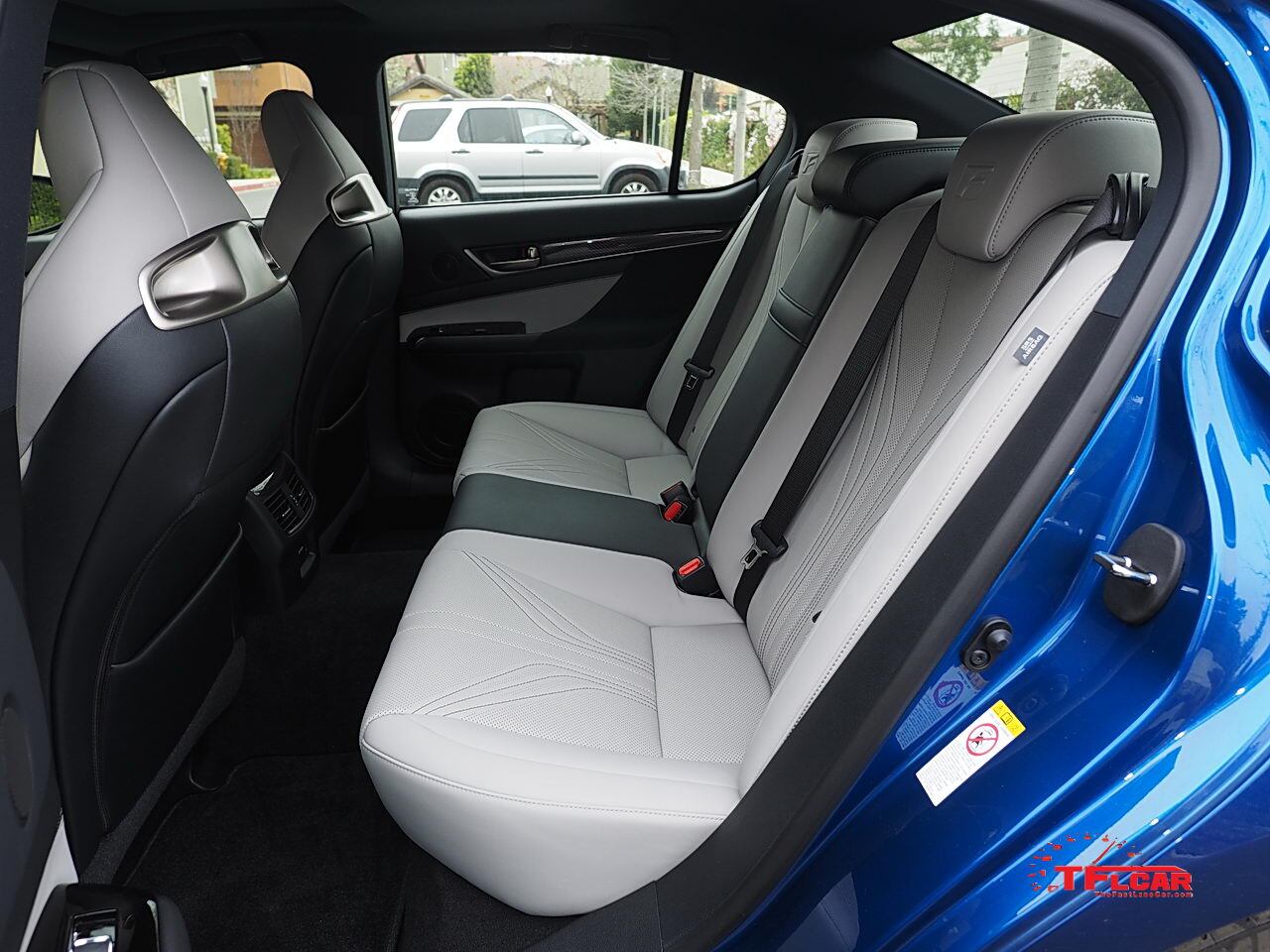 2016 Lexus GS F back seat