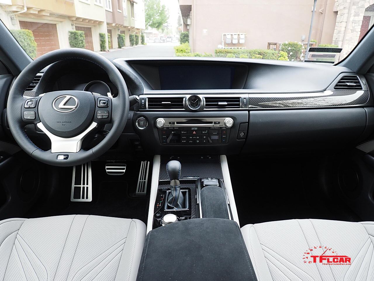 2016 Lexus GS F interior