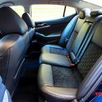 2016 Nissan Maxima back seat
