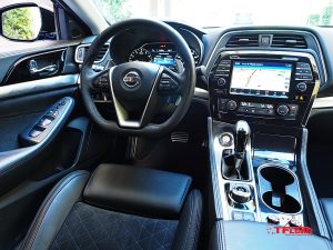 2016 Nissan Maxima driver cockpit