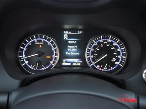 2017 Infiniti Q50 instrument cluster