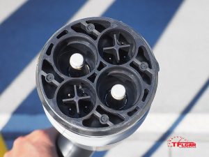 DC fast charging CHAdeMO connector