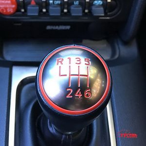 2017 Ford Mustang Shelby GT350 6-speed manual transmission