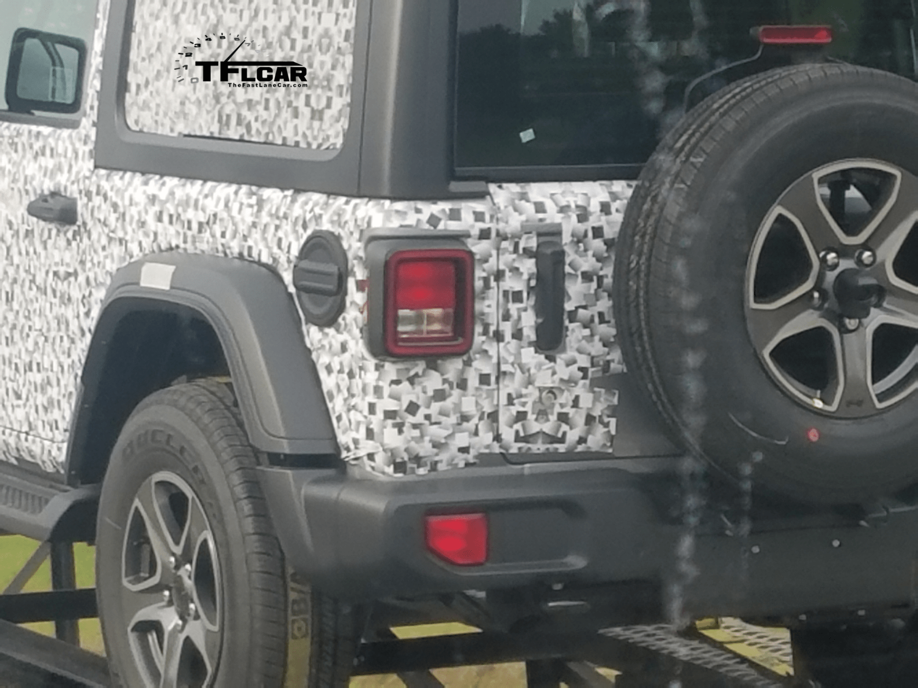 European-Spec Jeep Wrangler JL Spy Shot