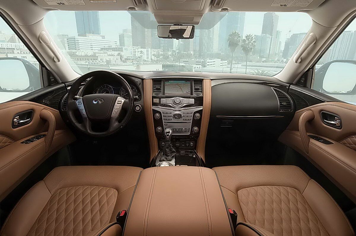 2017 Los Angeles Auto Show: 2018 Infiniti QX80 interior