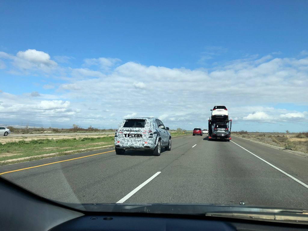 2019 Mercedes-Benz GLE Spy Shot