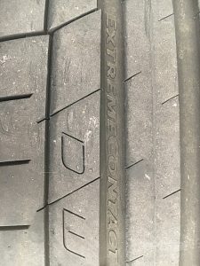 wet and dry wear indicators - Continental ExtremeContact Sport long-term tire test