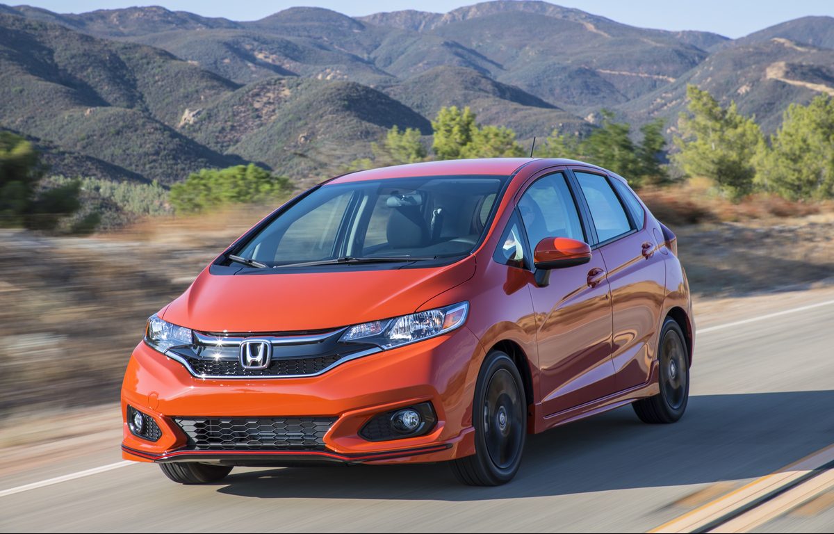 2018 Honda Fit Sport - most reliable used cars 2025