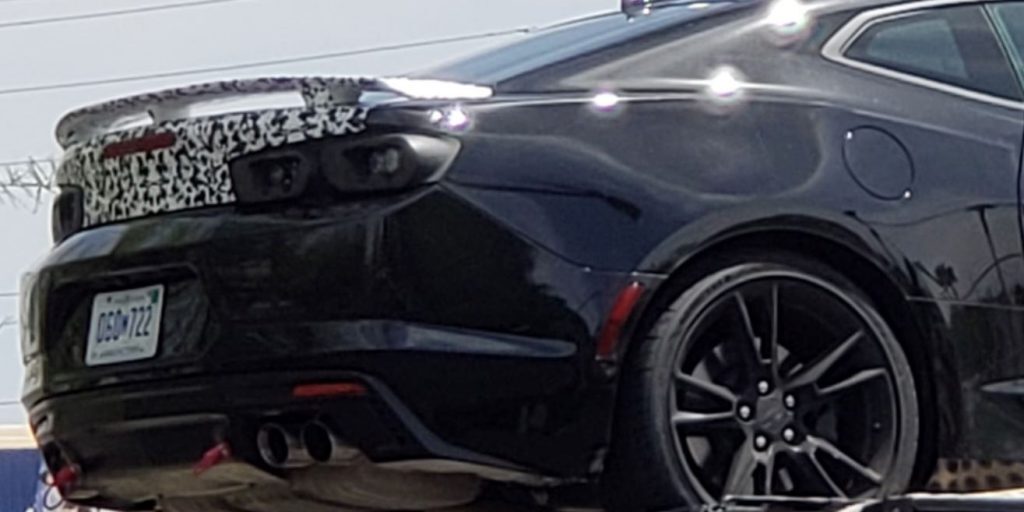 2019 Camaro ZL1 spy shots