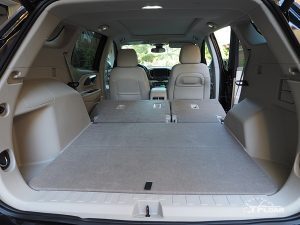 2018 GMC Terrain Denali rear cargo area