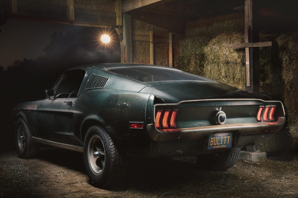 2019 Ford Mustang Bullitt - Original 1968 Ford Mustang Bullitt shown