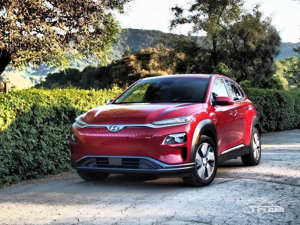 red 2019 Hyundai Kona Electric