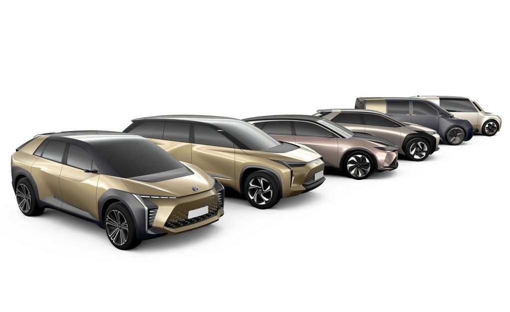 Toyota EV concepts