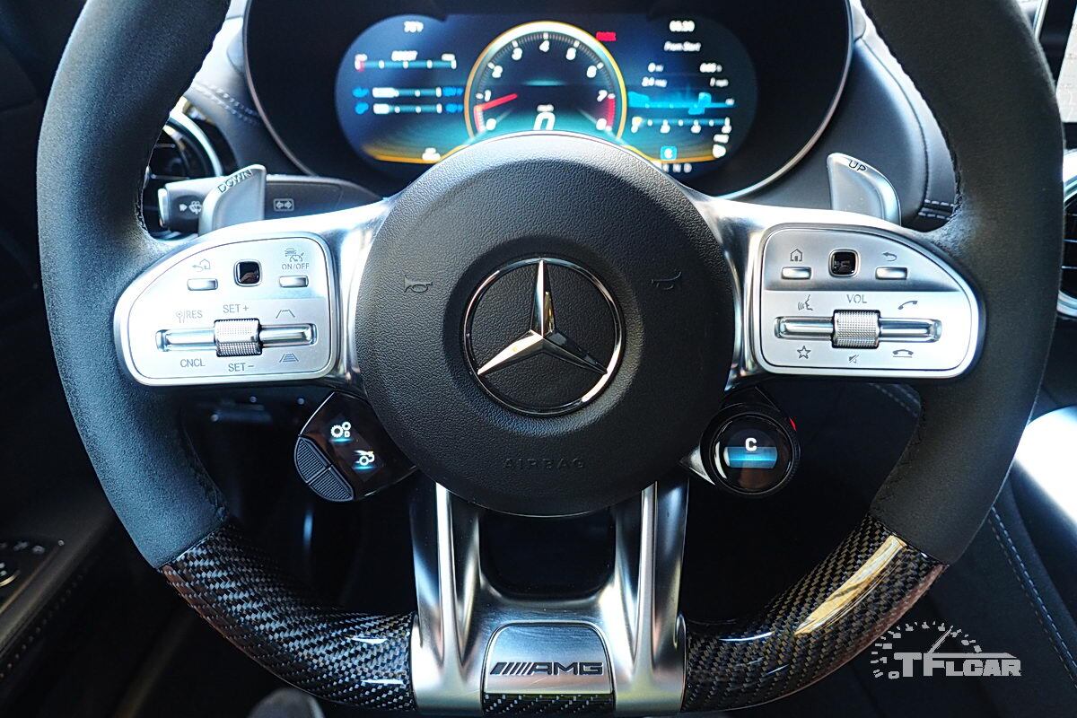 steering wheel controls mercedes-amg gt c coupe