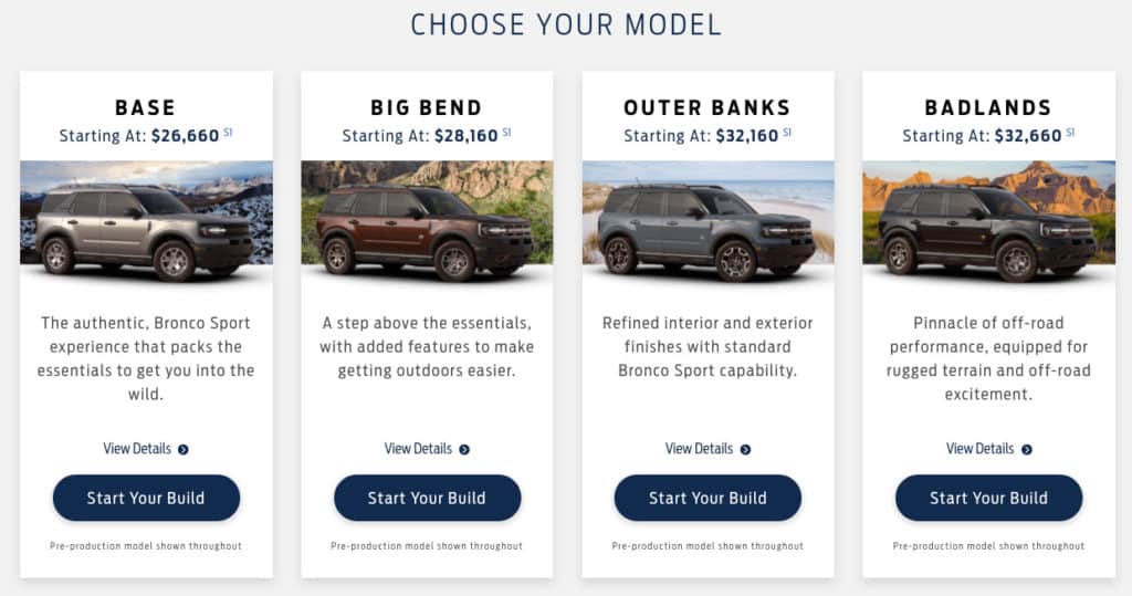 2021 Ford Bronco Sport