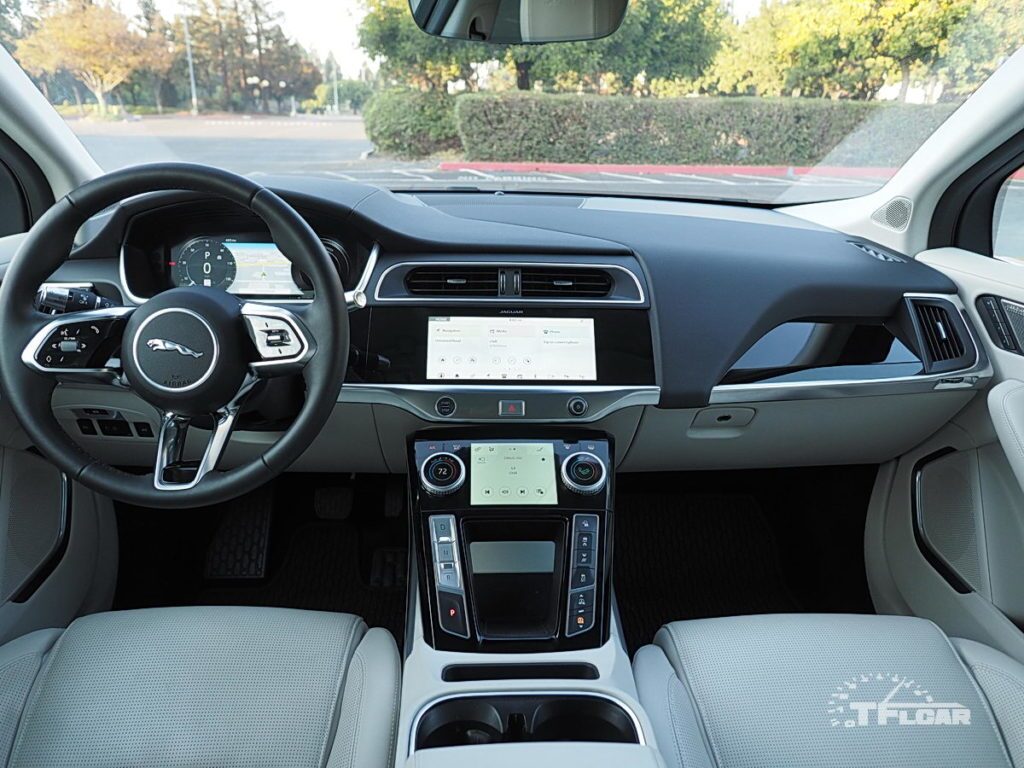 interior of 2020 Jaguar I-PACE