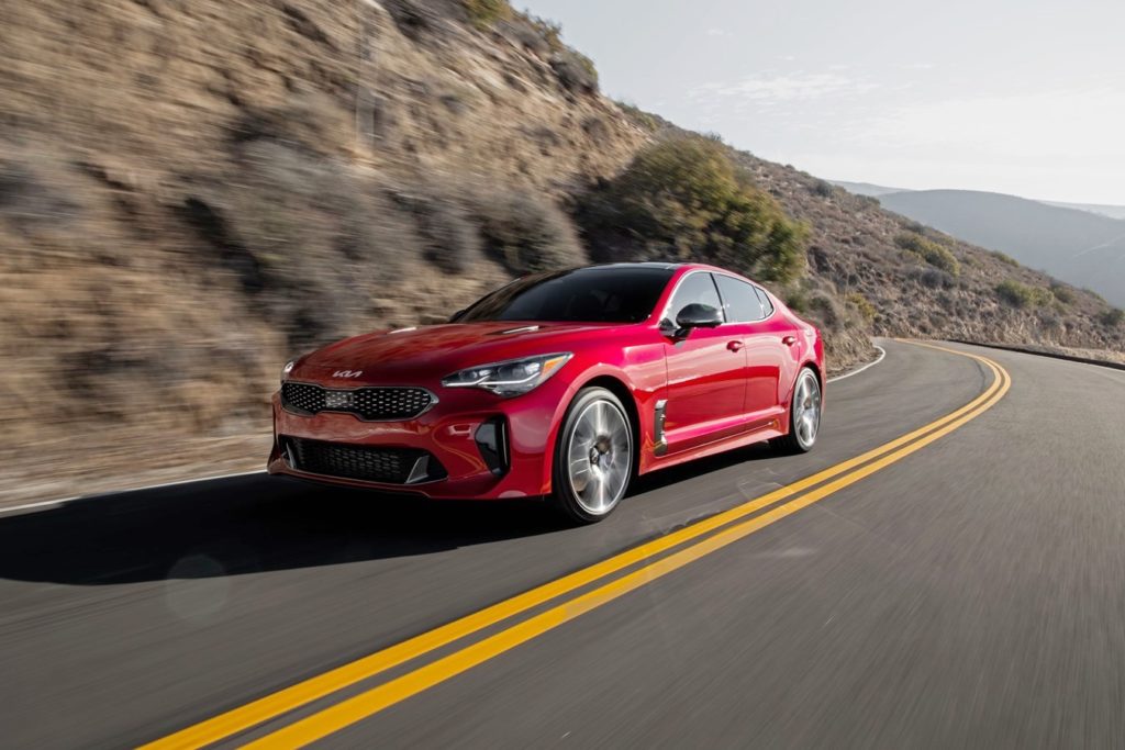 Kia Stinger: 2021-2022 IIHS Top Safety Pick (safest cars)