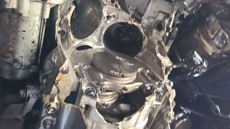 Jeep Wrangler Exploded Engine
